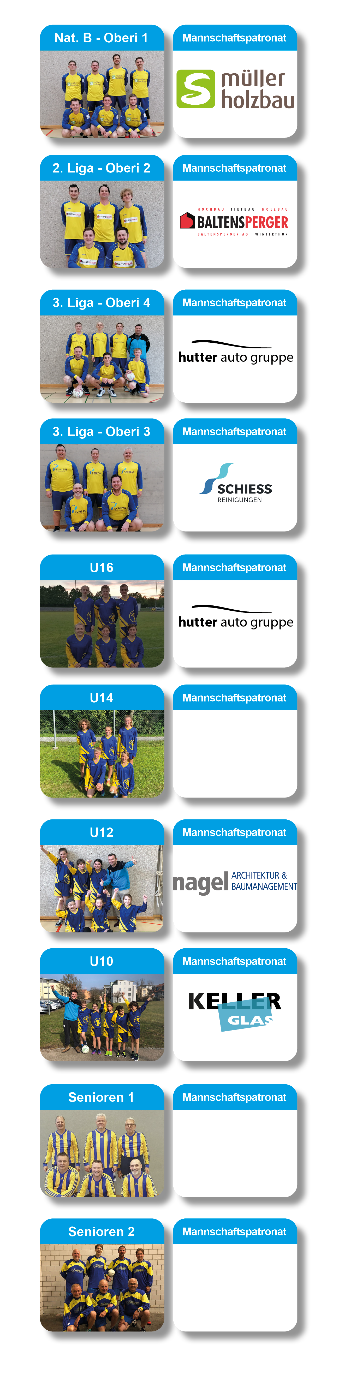Faustball Teams Homepage Sommer23